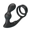 MR PLAY - VIBRATING ANAL PLUG with RING - Remote Control 12 functions